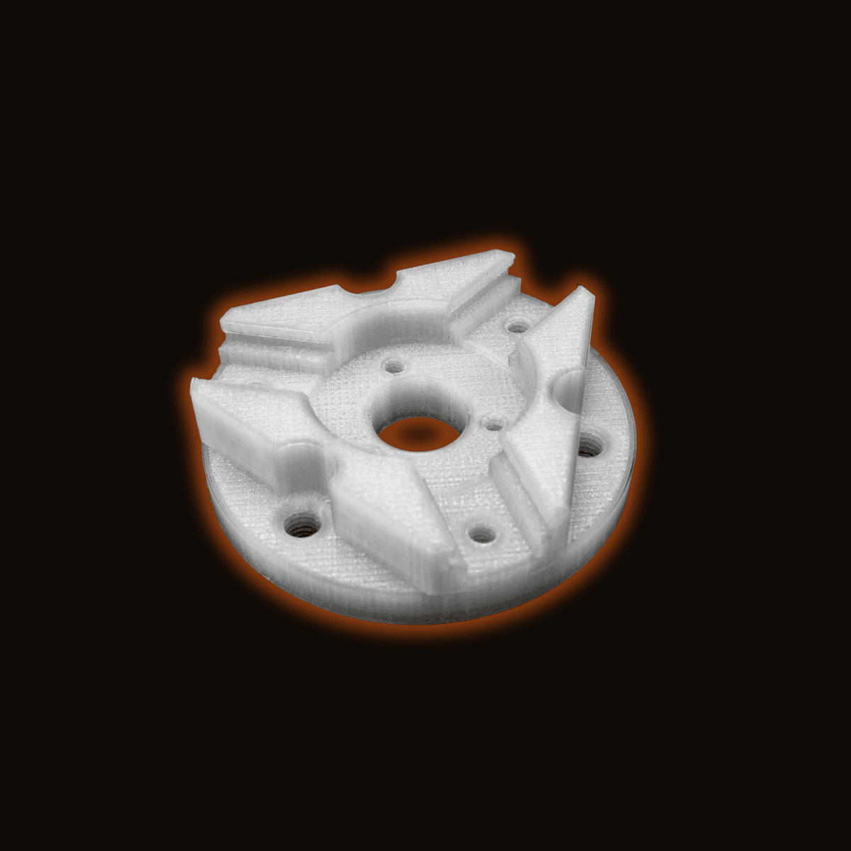 PC part against a dark studio background