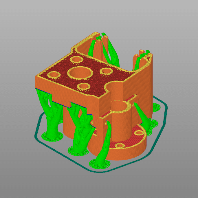 PETG bracket
